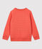Kinder-Sweatshirt aus gestepptem Doppeljersey für Mädchen / Jungen orange OURSIN